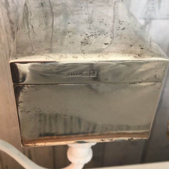 🌠 🌹Antique Sterling Silver Cigarette Box🌹 🌠 or Jewelry Box🌺💐Wedding Gift🌷 - Picture 9 of 16